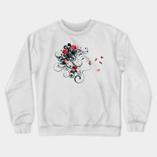 Flower Goddess Crewneck Sweatshirt